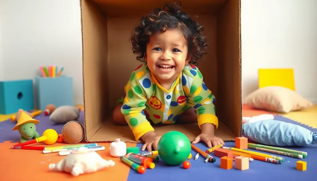 Imaginative play encouragement
